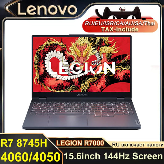 Lenovo Legion 2024 R7000 R7 8745H 4060 15.6-inch 144Hz Screen