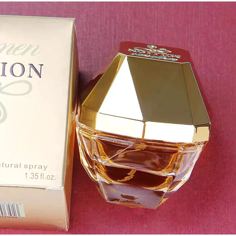 Gold Million Lady Perfume 40ml Sweet Woody Floral Fruity Fragrance Original Brand Body Spray Charming Temptation Gift Perfume